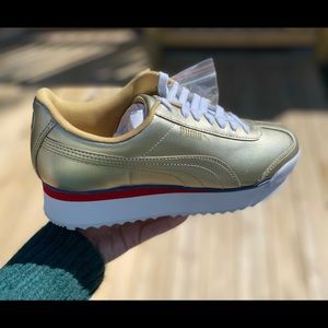 Puma NIB Roma Amor Mix Metal Platform